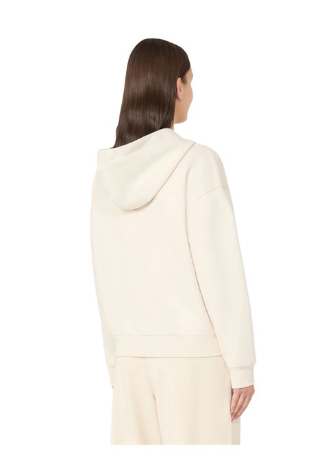 Felpa con zip in cotone - AVORIO Weekend MAXMARA | CANE001
